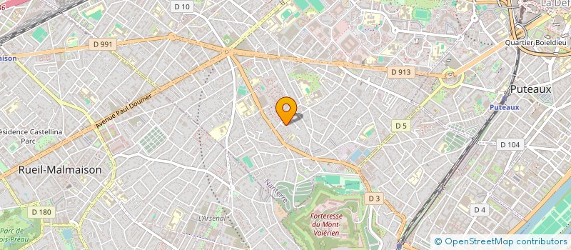 localisation de l'entreprise MONSIEUR VEACESLAV RAEVSCHI  NANTERRE