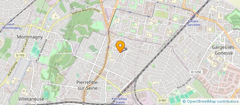 localisation de l'entreprise MONSIEUR VEACESLAV ROTARI  PIERREFITTE-SUR-SEINE