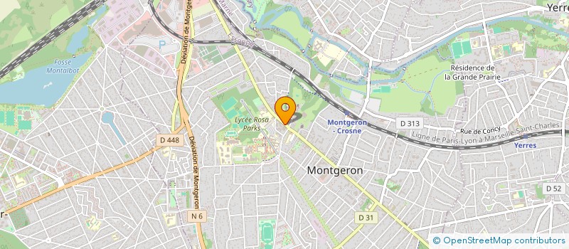 localisation de l'entreprise MONSIEUR VEACESLAV SERIOJNICOV  MONTGERON