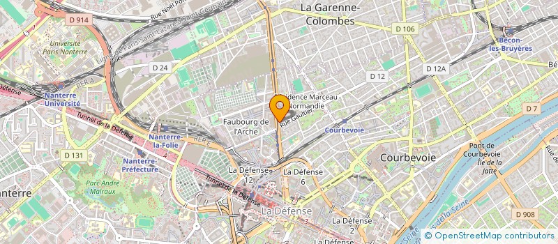localisation de l'entreprise MONSIEUR VEACESLAV SUMSCHII à COURBEVOIE