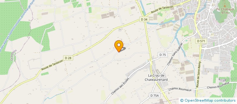 localisation de l'entreprise MONSIEUR VEACESLAV UNGUREANU à CHATEAURENARD