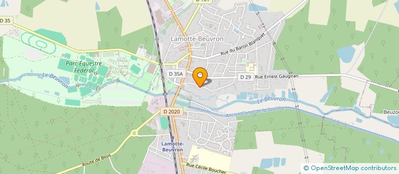 localisation de l'entreprise MONSIEUR VEACESLAV VRABIE à LAMOTTE-BEUVRON