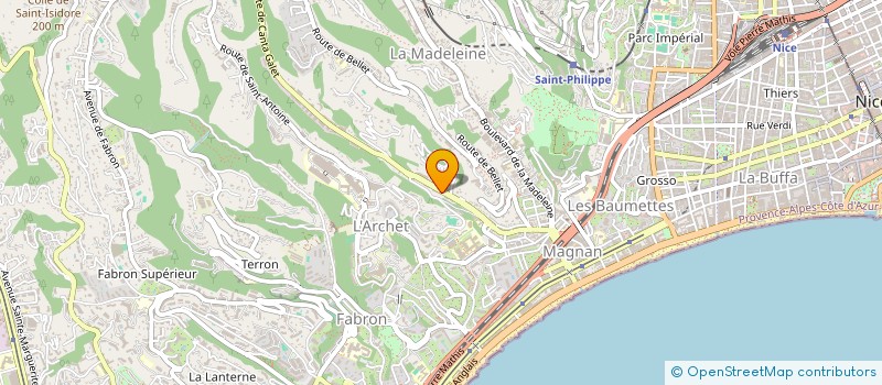 localisation de l'entreprise MONSIEUR VECISLAV FOCSA  NICE