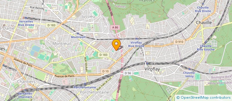 localisation de l'entreprise MONSIEUR VEDANUND RAMPHAL à VERSAILLES