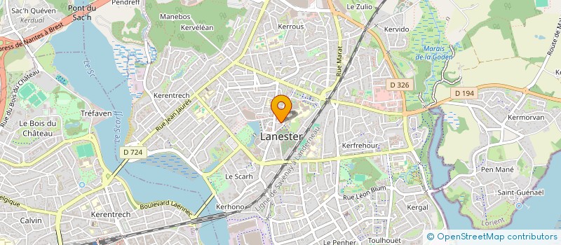 localisation de l'entreprise MONSIEUR VEDAT AHMETI  LANESTER