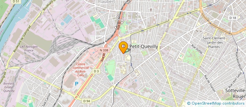 localisation de l'entreprise MONSIEUR VEDAT AYAZ  LE PETIT-QUEVILLY