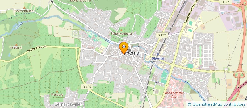 localisation de l'entreprise MONSIEUR VEDAT BASHORUZ à OBERNAI
