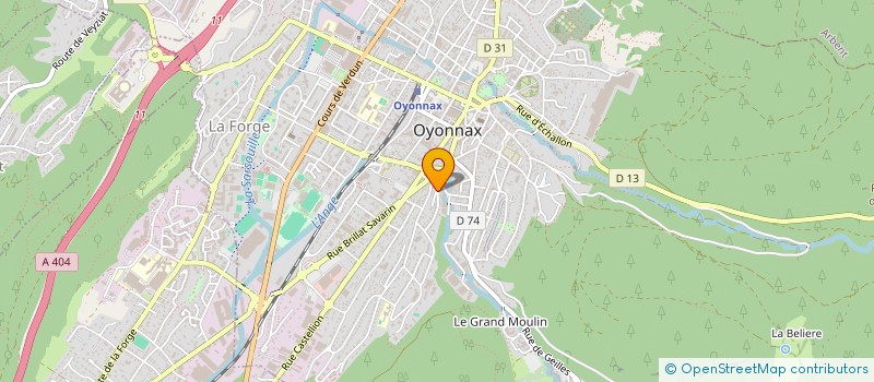 localisation de l'entreprise MONSIEUR VEDAT BELLI à OYONNAX