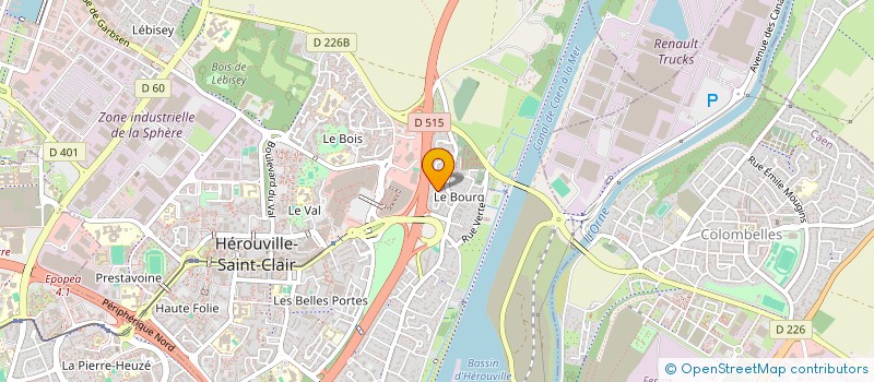localisation de l'entreprise MONSIEUR VEDAT ERASLAN à HEROUVILLE-SAINT-CLAIR