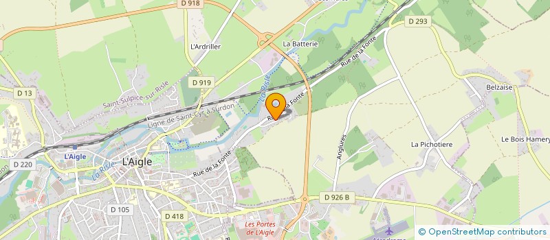 localisation de l'entreprise MONSIEUR VEDAT FURUNCU à SAINT-SULPICE-SUR-RISLE