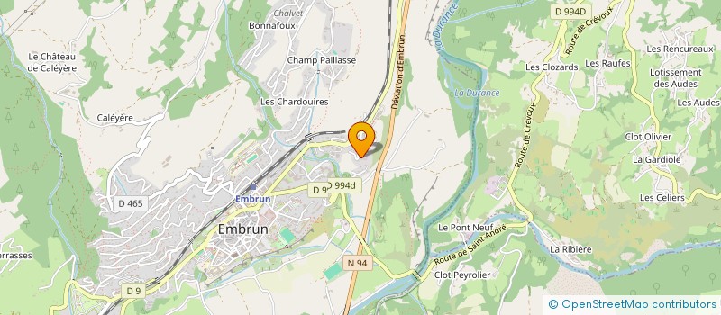 localisation de l'entreprise MONSIEUR VEDAT KURT  EMBRUN