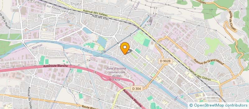 localisation de l'entreprise MONSIEUR VEDAT TASKIN  CLUSES