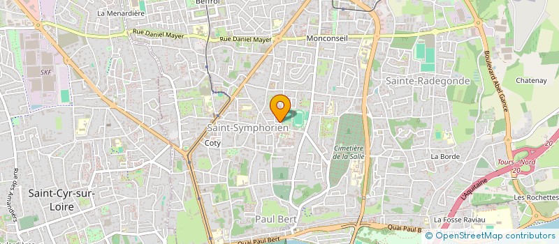 localisation de l'entreprise MONSIEUR VEDEL KOFFI  TOURS