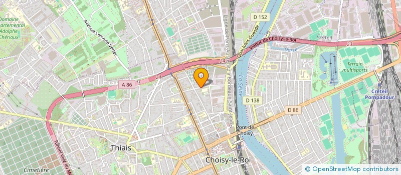 localisation de l'entreprise MONSIEUR VEDHILY OULD YESLEM à CHOISY-LE-ROI