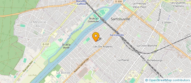 localisation de l'entreprise MONSIEUR VEERAGATHIPILLAI VALLIKANTHAN  SARTROUVILLE