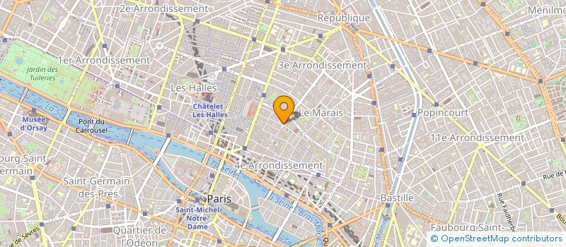 localisation de l'entreprise MONSIEUR VEERLE DONDERS  PARIS