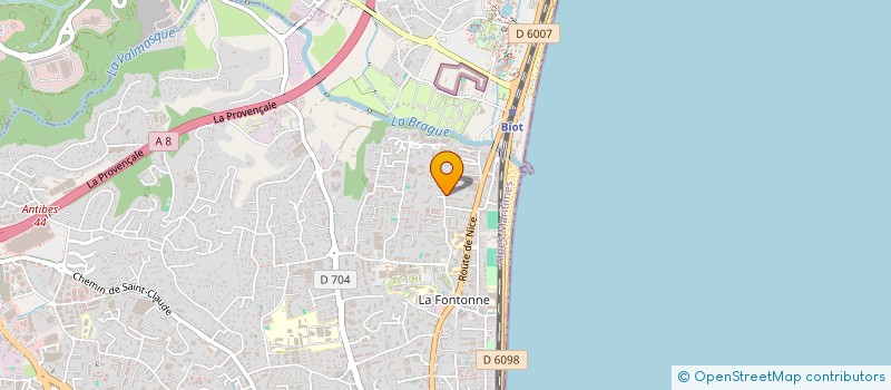 localisation de l'entreprise MONSIEUR VEFA BULBUL à ANTIBES