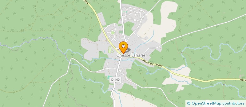 localisation de l'entreprise MONSIEUR VELI CARTILLI  ONESSE-LAHARIE