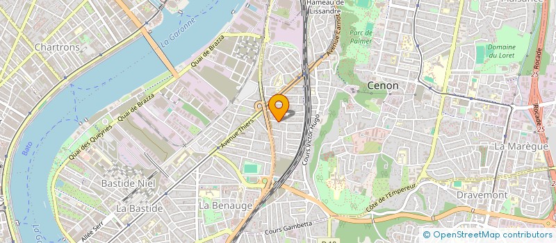 localisation de l'entreprise MONSIEUR VELI SALI  CENON