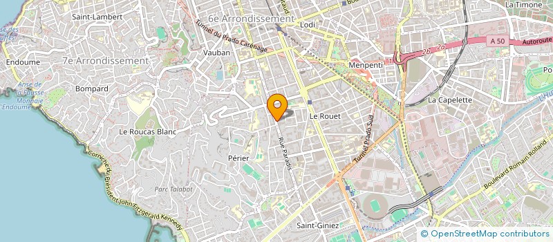localisation de l'entreprise MONSIEUR VELI WEBER à MARSEILLE