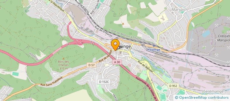 localisation de l'entreprise MONSIEUR VELI YILDIZ  HAYANGE