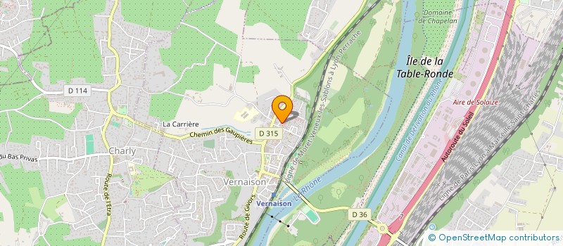 localisation de l'entreprise MONSIEUR VELI YIRTICI à VERNAISON