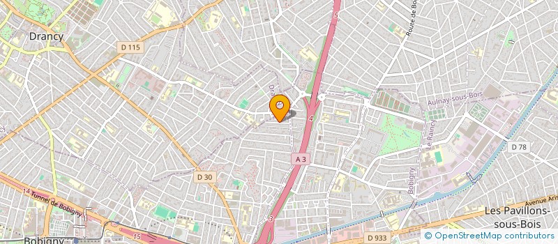 localisation de l'entreprise MONSIEUR VELIMIR JOVANOVIC  BOBIGNY