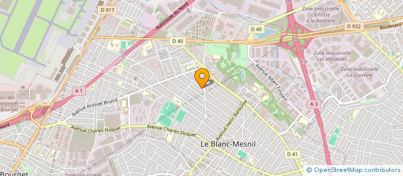 localisation de l'entreprise MONSIEUR VELIZAR MITKOV ANGELOV à LE BLANC-MESNIL