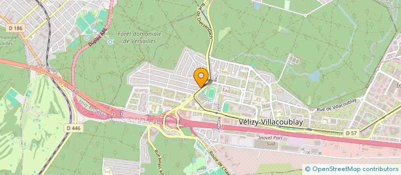 localisation de l'entreprise MONSIEUR VELIZY-VILLACOUBLAY GUEL  VELIZY-VILLACOUBLAY