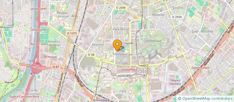 localisation de l'entreprise MONSIEUR VELJKO MEMEDI à GRENOBLE