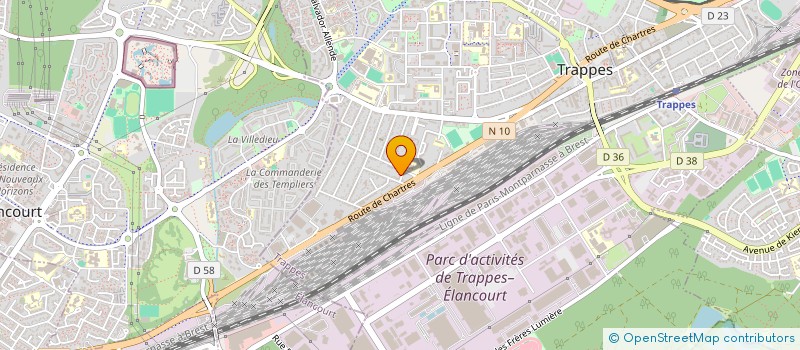 localisation de l'entreprise MONSIEUR VENANCIO VIEIRA MONTEIRO à TRAPPES
