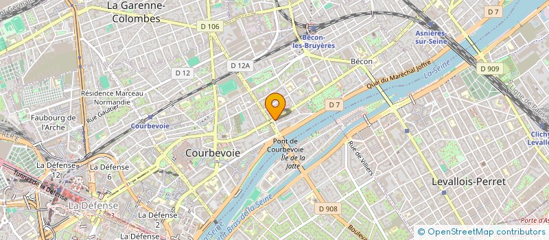 localisation de l'entreprise MONSIEUR VENELIN STOYNOV à COURBEVOIE