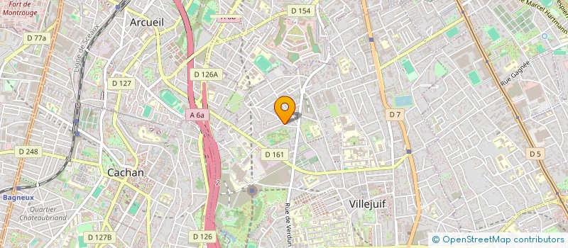 localisation de l'entreprise MONSIEUR VENKATA SAMRAT GELLI  VILLEJUIF