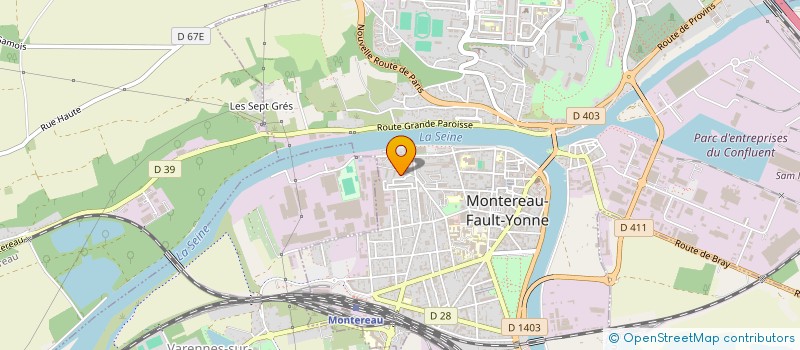 localisation de l'entreprise MONSIEUR VENNUGOBAN SUBRAMANIYAM  MONTEREAU-FAULT-YONNE