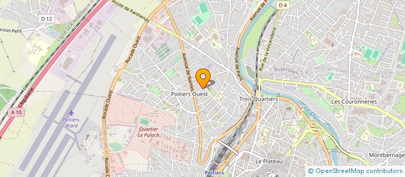 localisation de l'entreprise MONSIEUR VENTSISLAV MOCHEV  POITIERS