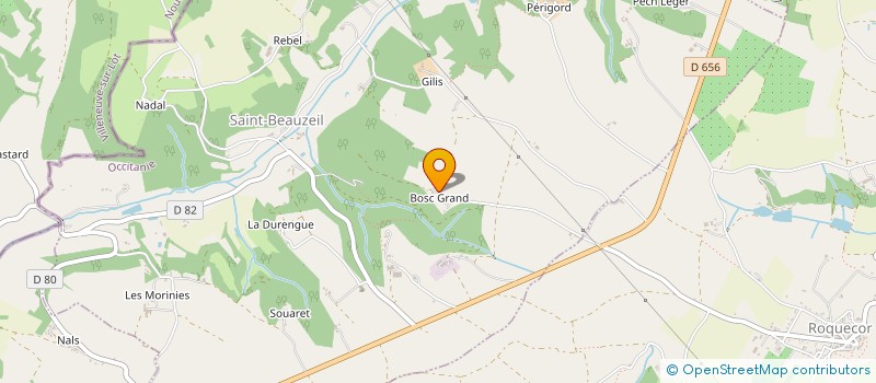 localisation de l'entreprise MONSIEUR VERA SMET  SAINT-BEAUZEIL