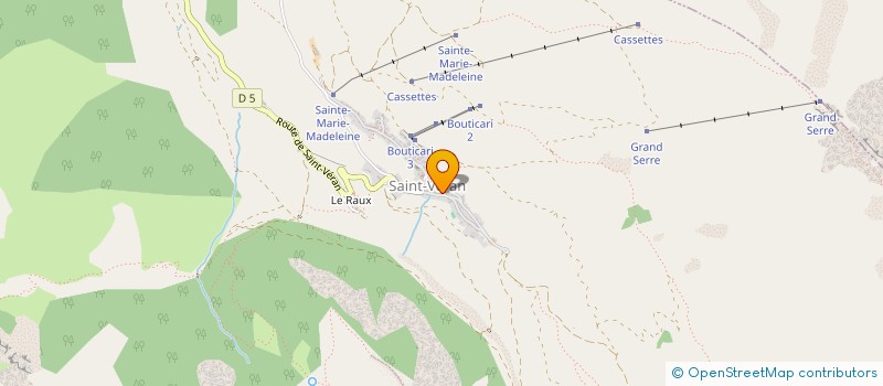 localisation de l'entreprise MONSIEUR VERAN BEAUFILS  SAINT-VERAN