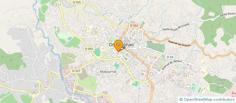 localisation de l'entreprise MONSIEUR VERCINGETORIX JONOT à DRAGUIGNAN