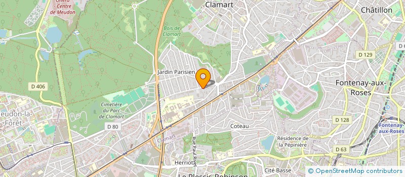 localisation de l'entreprise MONSIEUR VEREGE KAHUEDJIAN  CLAMART