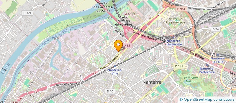 localisation de l'entreprise MONSIEUR VERGEL ZIGLER à NANTERRE