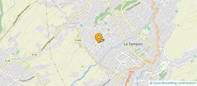 localisation de l'entreprise MONSIEUR VERGES SERVEAUX à LE TAMPON