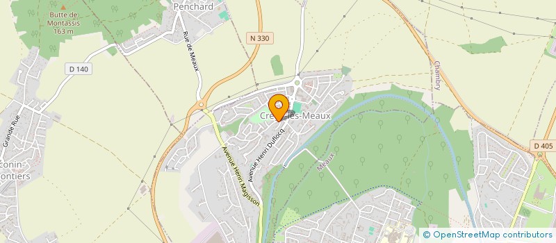 localisation de l'entreprise MONSIEUR VERGNAUD JOANIS  CREGY-LES-MEAUX