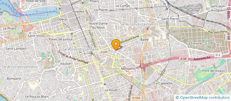 localisation de l'entreprise MONSIEUR VERGOLINO MONTEIRO TAVARES à MARSEILLE