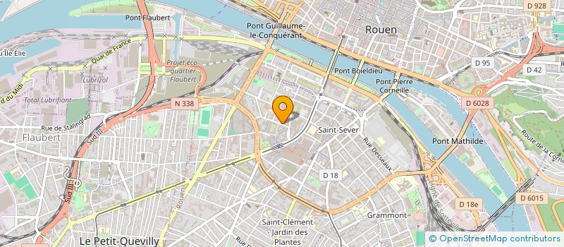 localisation de l'entreprise MONSIEUR VERLIN BINANU MBALA  ROUEN