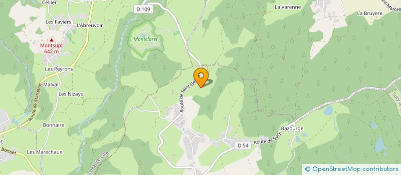 localisation de l'entreprise MONSIEUR VERNAY PHILIPPE  BOISSET-SAINT-PRIEST