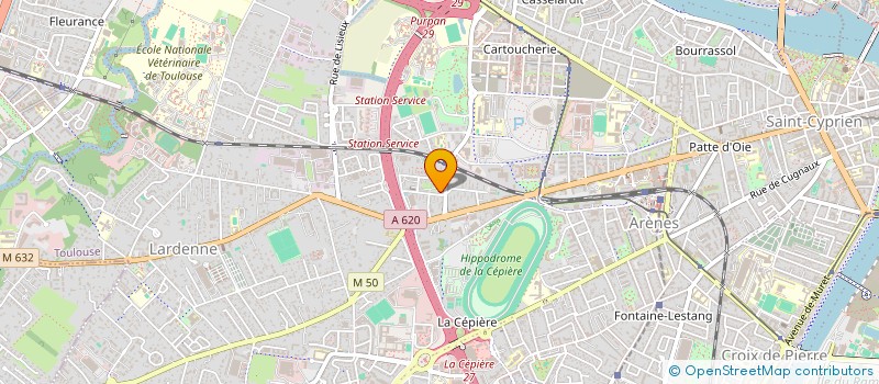 localisation de l'entreprise MONSIEUR VERON SALAMON METBACH  TOULOUSE