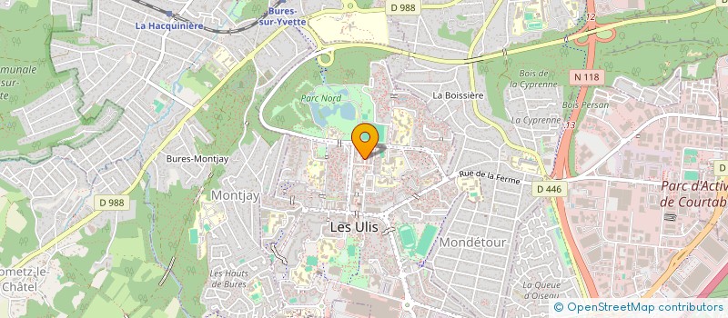 localisation de l'entreprise MONSIEUR VERONE MAMPOUYA à LES ULIS