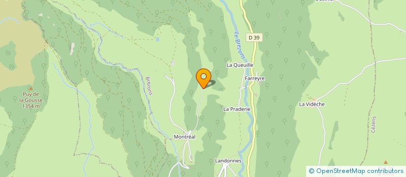 localisation de l'entreprise MONSIEUR VERONIQUE CORNET à BREZONS