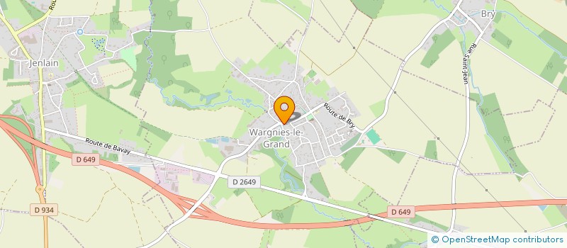 localisation de l'entreprise MONSIEUR VERONIQUE JOUGLET  WARGNIES-LE-GRAND