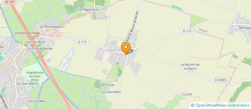 localisation de l'entreprise MONSIEUR VERONIQUE LETERRIER  SAINT-VIVIEN